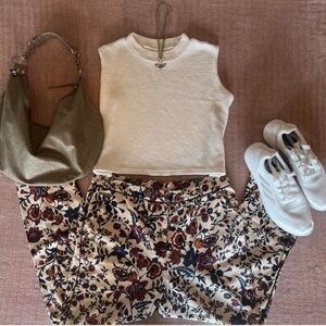 Topshop Multicolor Patterned Fabric